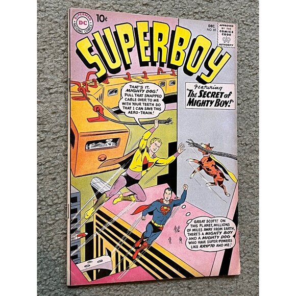 4 SUPERBOY VF Comic Lot 1960 Mighty Boy #85 To 1969 Neal Adams #158, #160, # 161 - Picture 8 of 10